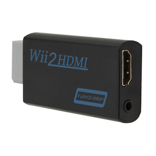Wii HDMI-muunnin Pelikonsoli Wii HDMI-sovitin Wii2hdmi White