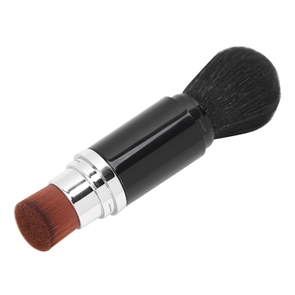 Multifunktionell Dubbeländad Nageldammborste Bärbar Makeup Rouge Ögonskuggsborste Verktyg