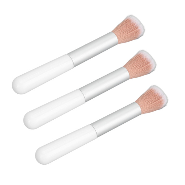 15 stk. Spidse Blush-Pensler Ergonomisk Afrundet Håndtag Høj Densitet Kind Makeup Pensel Pudder Pensel til Bronzing Pudder