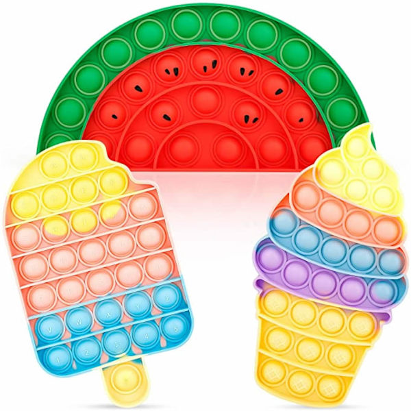 3-pack Bubbla Sensory Pop it Fidget Leksak