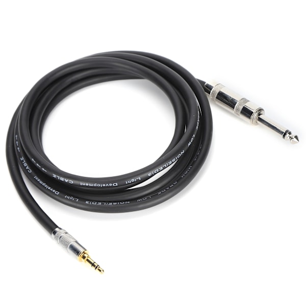 JORINDO 6,35 mm hann til 3,5 mm hann stereo lydkabel for gitar piano forsterker mobiltelefoner JD6083‑2m / 6,7ft