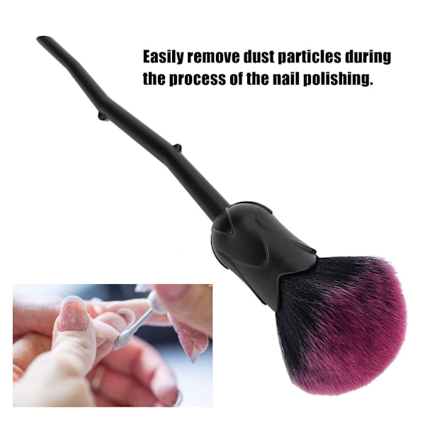 Negle Støvbørste Støv Rengøringspulverfjernelse Manicure Neglekunst Værktøj
