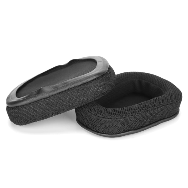 Øreputer Pads Svamp Pustende Mesh Erstatning Øreputer Deksel Kompatibel for Logitech G633 G933