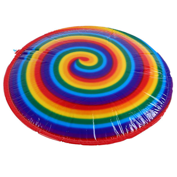Uppblåsbar Flygande Frisbee med Snurrande Spiral Leksak för Barn Familj Säkerhet Sport Spel