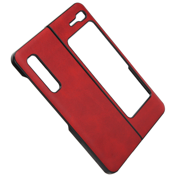 Mobiltelefon Etuier Stødsikkert Telefon Læder Cover Skal til Samsung Galaxy Z Fold 1 / W20Red