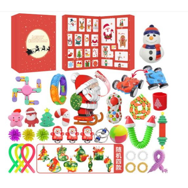 2022 Adventskalender Sinnesföremål för barn
