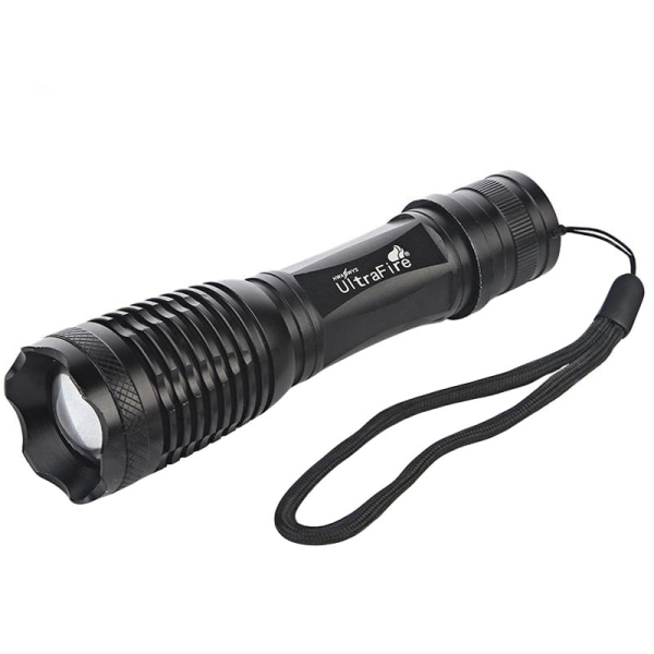 Ultrafire LED-ficklampa XM-L T6 - 2000LM Svart