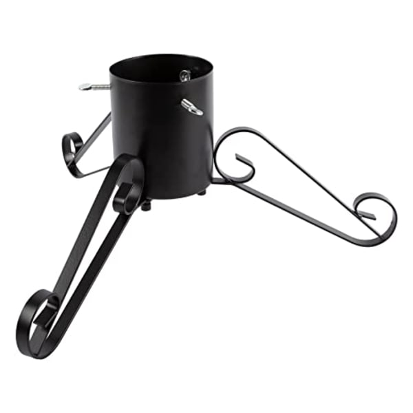Harbor Housewares Perinteinen Joulukuusen Jalusta, Vahva Metallikehys Ja Jalat black