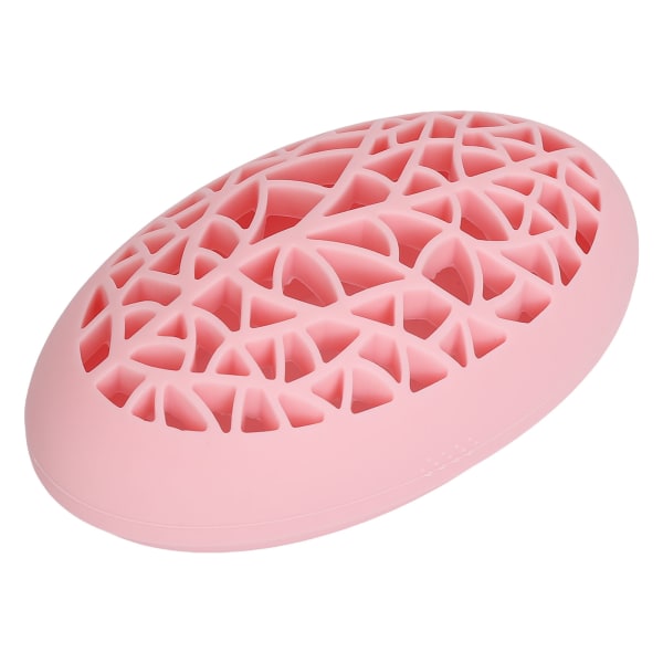 Nest Shape neglebørstestativ Bærbar opbevaring Silikone neglebørsteholder til bordplade Pink