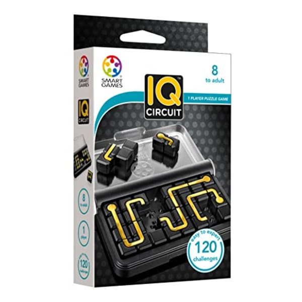 Smart Games - IQ Circuit, Päätelmäpeli 120 Haasteella, 8+ Vuotta A