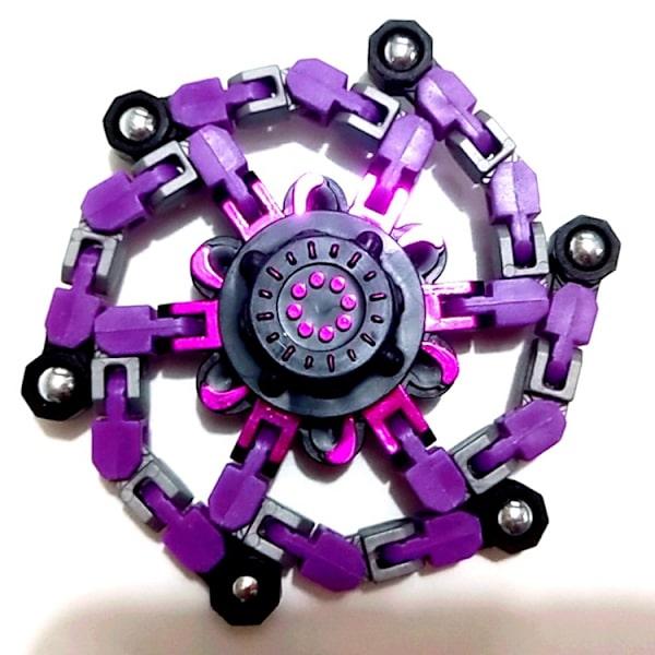 Deformerbar Gyroskop Kedjetyp Mångsidig Styling Fingertoppsleksak Mekanisk Barns Intelligenta Gyroskop nine