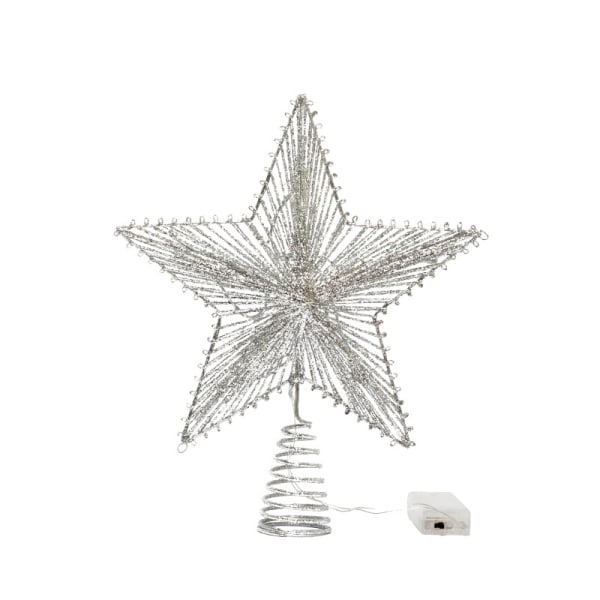 2023 juletræs topstjerne femtakket stjerne trætop XINGX LED lys dekoration femstjernet 12