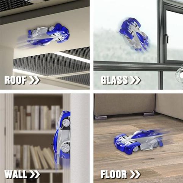 RC-auto seinäkiipeily kaukosäätimellä sininen sininen