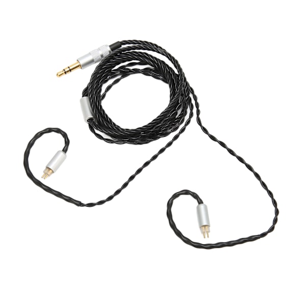 Öronproppsuppgraderingskabel 2 stift 0,78 mm 3,5 mm plugg OFC-kärna ersättningshörlurar tråd för AS10 AS06 ZST ZS3 ZS10 ES3 ES4 ZSR