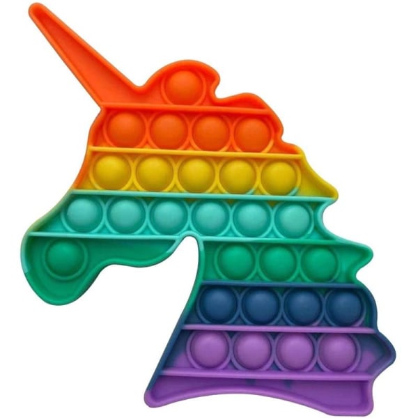 Fidget-Pop it leketøy, Unicorn Rainbow