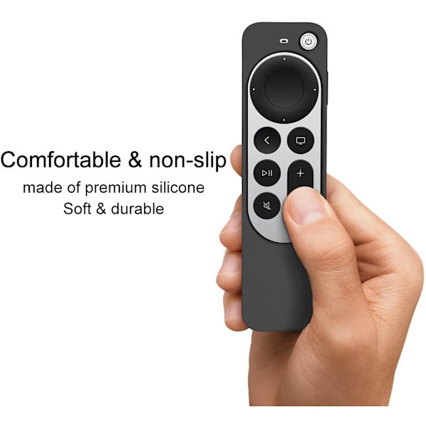 Skyddande fodral för Apple 4K TV 6:e generationens Siri-fjärrkontroll