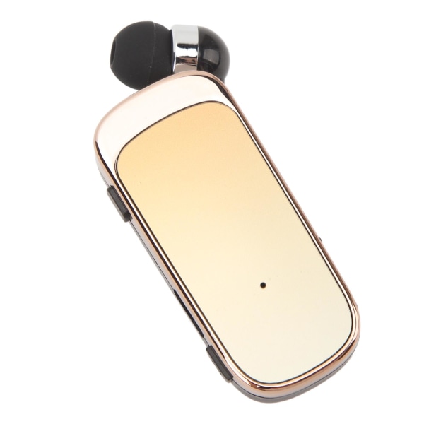 Retractable langattomat kuulokkeet Bluetooth5.2 Kuulokkeet Clip On Kuuloke Mukava Kuuloke Ulkoiluun Urheiluun Ajo Gradient Keltainen