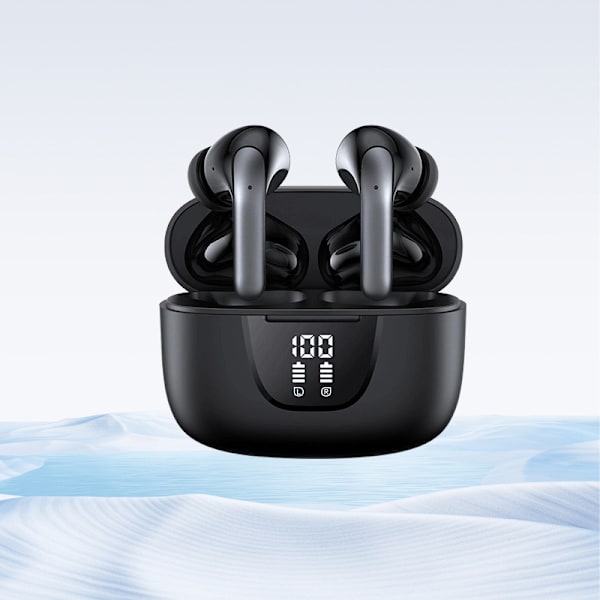 S42 Bluetooth-kuulokkeet ENC-melunvaimennuksella langattomat Bluetooth-kuulokkeet pelikäyttöön TWS langattomat kosketuskuulokkeet i10 white
