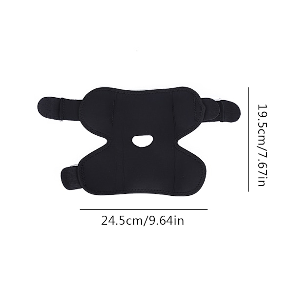 Polyester Andningsbar Fotledsstöd Skyddande Wrap Utomhus Sport Fitness Rörelse
