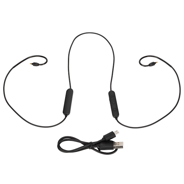 MMCX Bluetooth-kuulokemikrofonikaapeli, matalan latenssin ladattava langaton kuulokemikrofonikaapeli, jossa mikrofoni Sennheiser IE40 PRO:lle