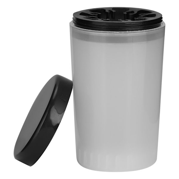 Nagelkonstborste Tvätthink Transparent Borste Slot Gel Polish Remover Rengöringskopp för Nagelsalong