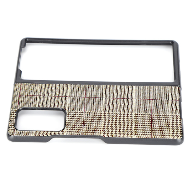 Læder Hard Case til Samsung Galaxy Z Fold 2 Mobiltelefon AntiFall Beskyttelsesetui
