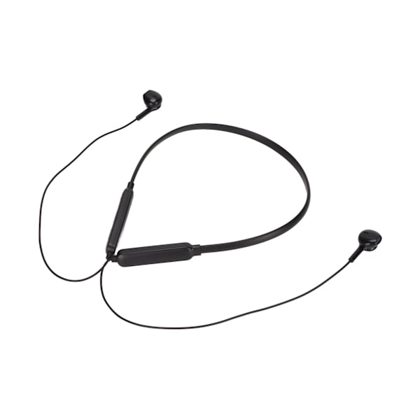 Bluetooth-halsbandshörlurar IPX7 Vattentät Brusreducerande Djup Bas Flexibel Trådlös SporthörlurarSvart