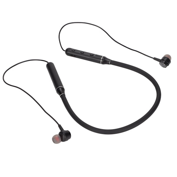 WSYD600 Bluetooth-kaulanauha-kuulokkeet langattomat stereokuulokkeet urheiluun juoksuun kävelyyn (musta)