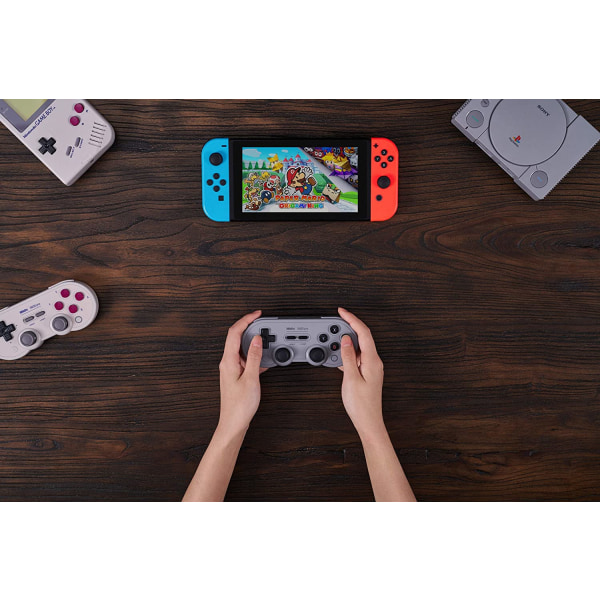 8Bitdo SN30 Pro Gamepad Grå Utgave