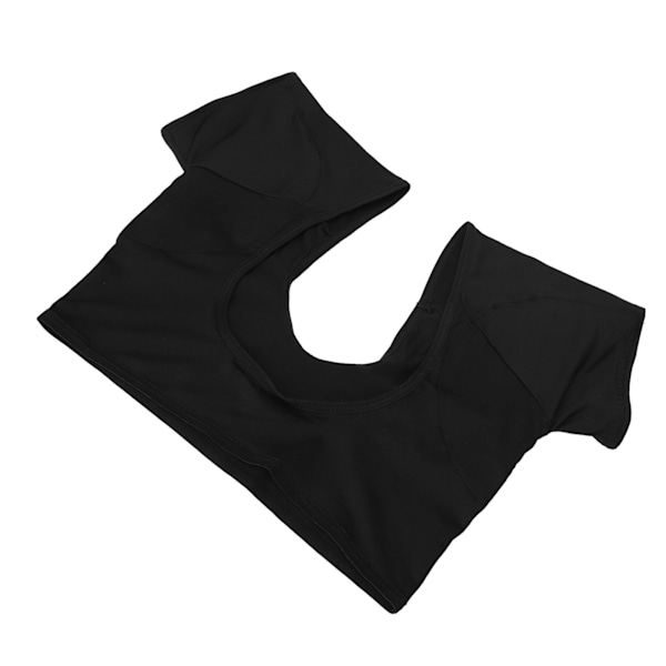 Underarm Sved-Vest Pad Skjorte Mesh Hurtigtørrende Åndbar Vaskbar Armhule Svedbeskyttelse M