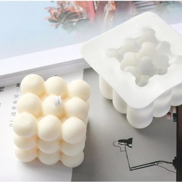 2st molds - Skapa dina egna unika ljus - DIY Light Casting Kit white