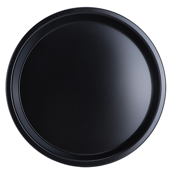 Pizzaform, Rund, Icke-Klibbig, Kolstål, Bakplåt, Bakform, Brödform, Köksredskap (23 cm)
