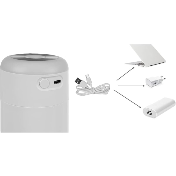 Mini USB Humidifier Ultrasonicator 300 ml aromaterapi