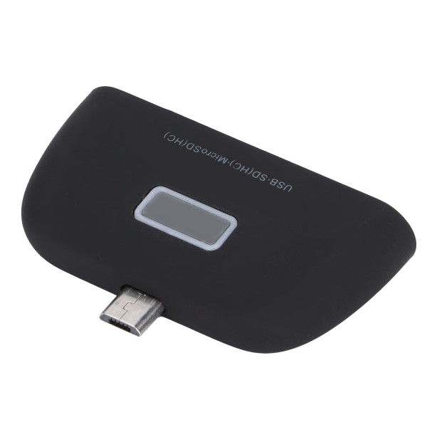 Mini Multifunksjons 4 i 1 Smart Leser OTG Kortleser med Micro USB Ladeport