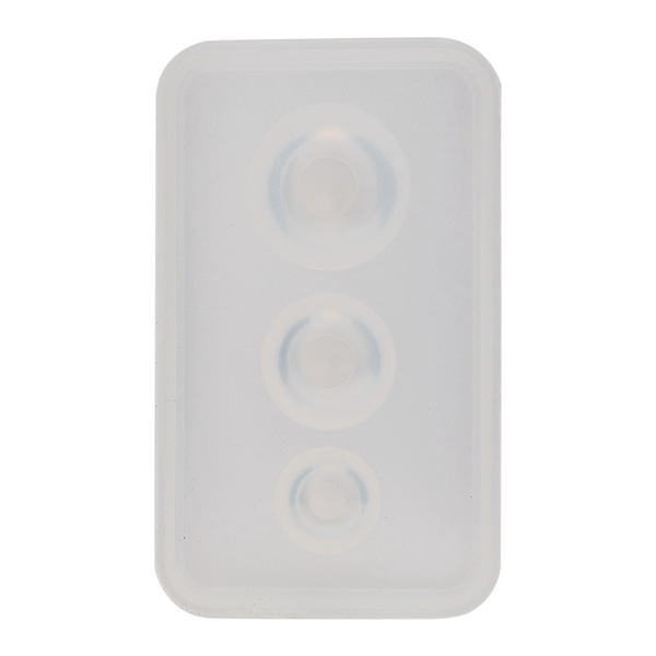 3D Stereo Sfærisk Silikonform DIY Smykke Epoxyform Smykkehåndværk Vedhængsfremstillingsværktøj