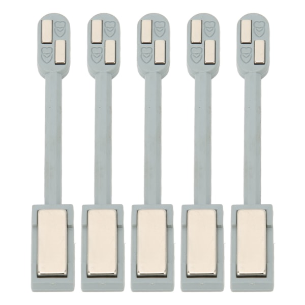 5 stk Neglekunst Magnetisk Stick Profesjonell Hjemmesalong DIY Dobbelthodet Neglemagnet Stick for Gel Polish