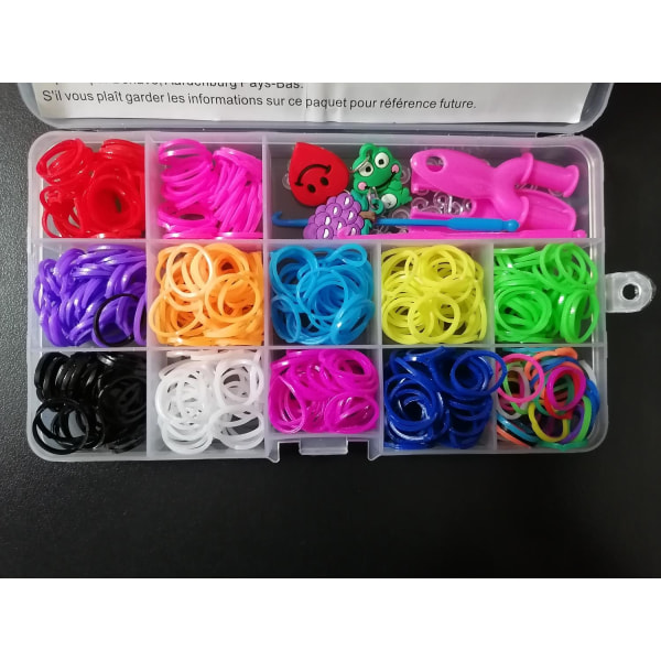Loom Bands Kit box - noin 600st