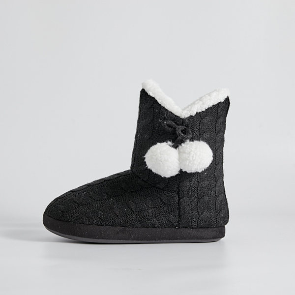 Plush halkfri utomhustofflor