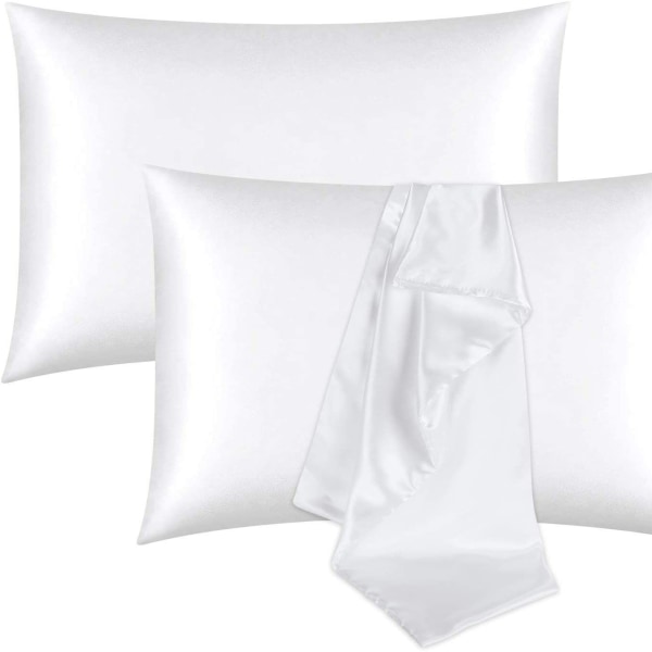 2-pack Silk Satin Örngott  (utan fyllmedel)