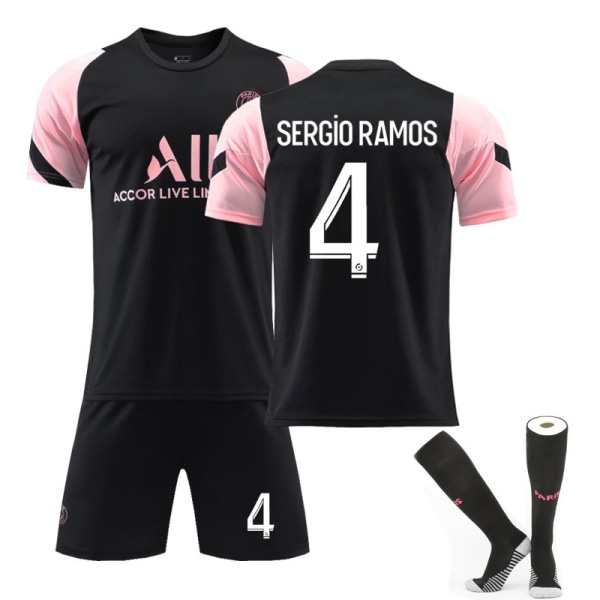 Argentina Retro version nr. 30 Jersey 2122 Bar L7 nr. 10 Neymar fodbolddragt sæt med sokker 4 European Size XL