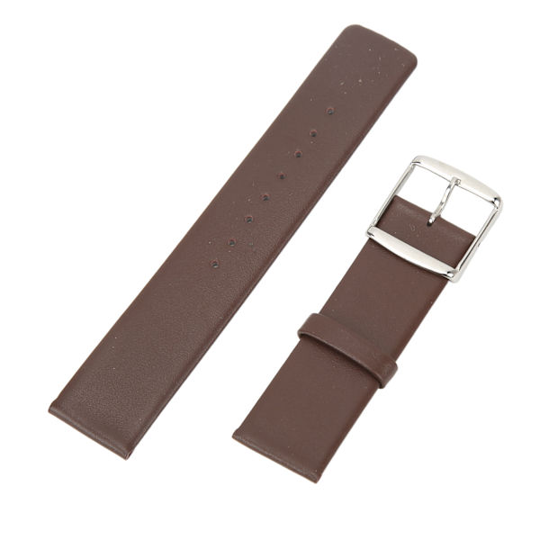 Läderarmband för klocka med snabbspänne, läderarmband för klocka, armband för Huawei GT 2 för Gear 46 22 mm, silverspänne