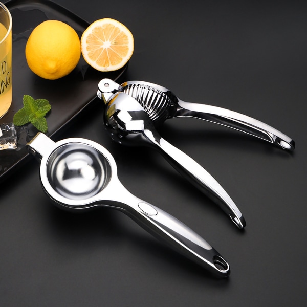 Citronpresser Saftpresser Husholdningsfrugt Citronpresser Saftpresser Zink Legering Æble Orange Manuel Saftpresser Lemon Squeezer Large Size
