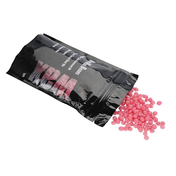 100g/Påse 10 Typer Depilatorisk Hårdvax Bönor Arm Kropp Hårfjerning Bivax Pellets (Ros)