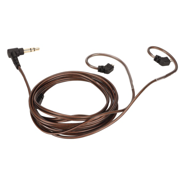 Hörlursljudkabel Brusreducerande Ersättningshörlurs Uppgraderingskabel för 2-stifts 0,78 mm Hörlurar