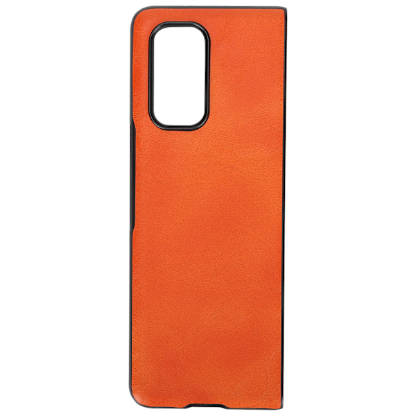 Läderfodral för mobiltelefon, anti-repor, skal för Xiaomi Mix Fold, skydd (orange)