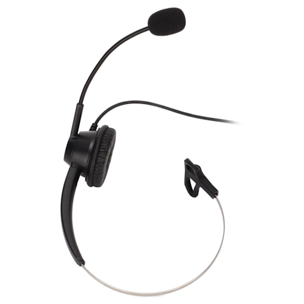 H360‑2.5MV 2.5mm affärsheadset Monaural kontorsheadset med justering av högtalarvolym och mikrofonljud