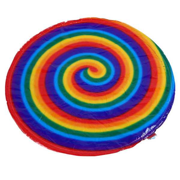 Uppblåsbar upphängd flygande skiva spinnande spiralleksak för barn Barn Familj Safty Sportspel
