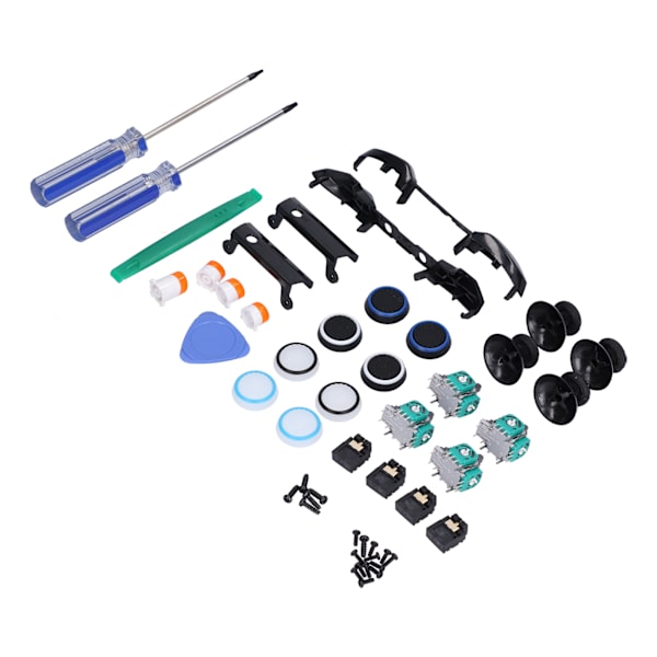QM21071021 Reservdelar Spelkontroll Kit Joystick Bumpers Triggers ABXY Knappar Kontroll Reparationssats