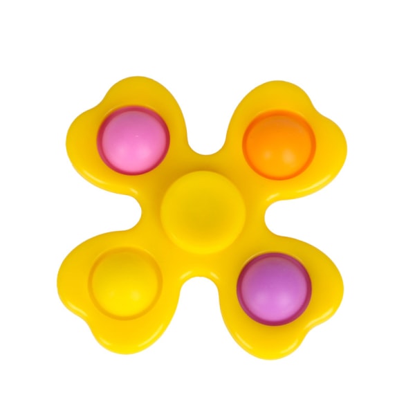 Pop It Hand Spinner Bubble Music Barn Decompression Smak Finger Gyro Roligt Tryckreducerande Leksak 4