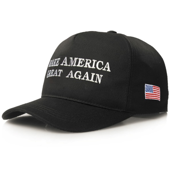 Nye solhatter for menn og kvinner - gjør Amerika stort igjen - amerikanske baseballcaps Red without national flag L (58-60cm)